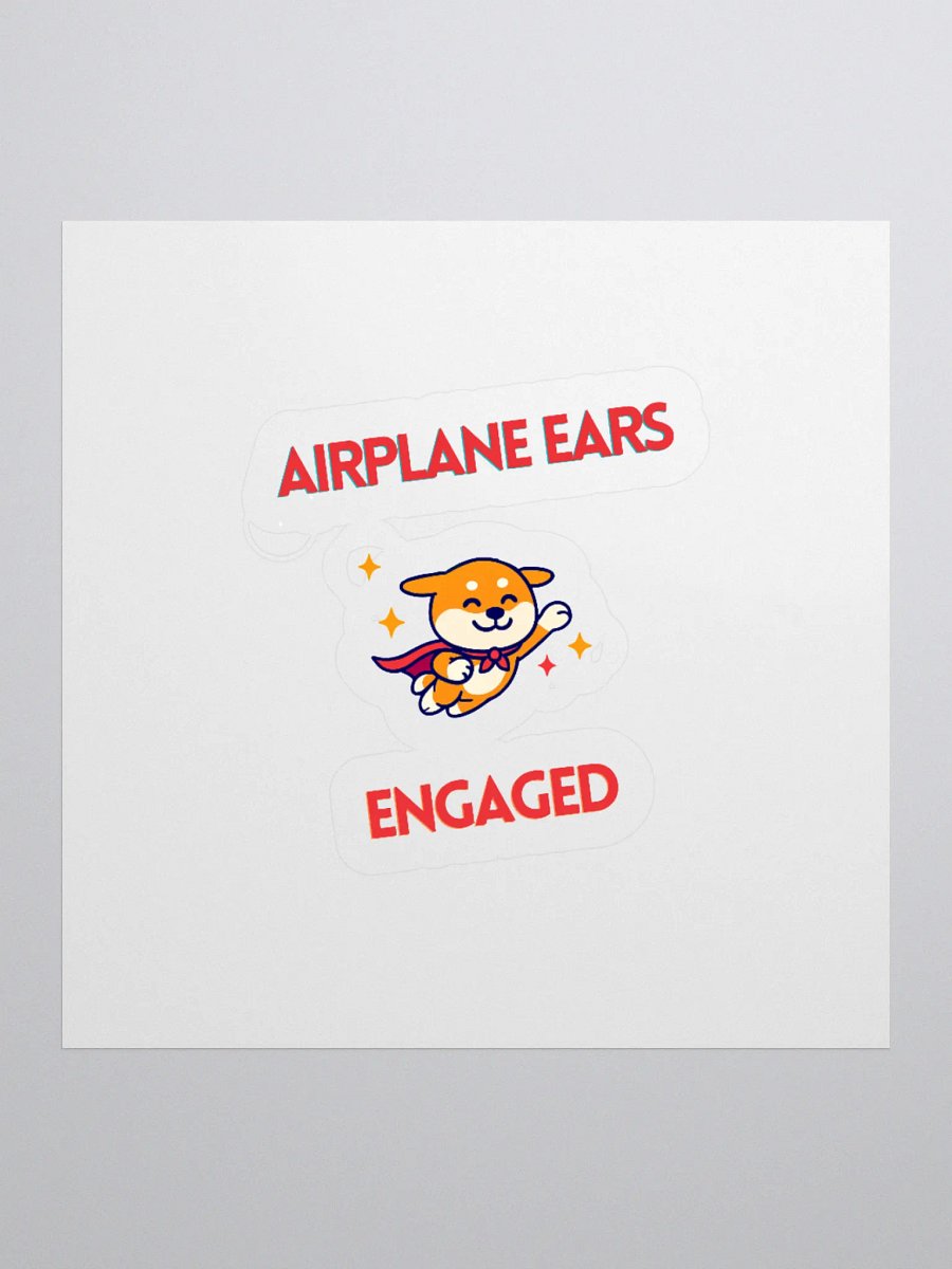 Airplane Ears Kiss Cut Stickers product image (3)