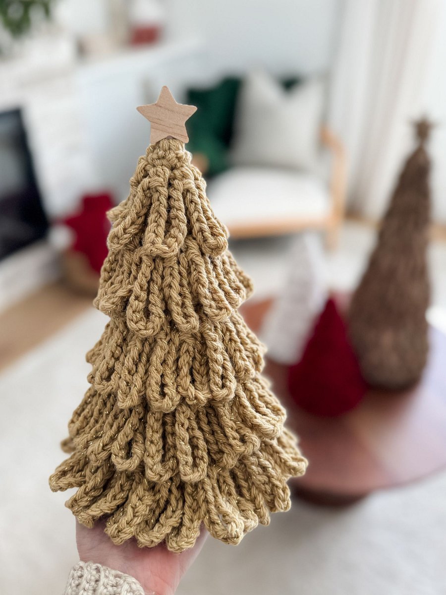 Bulky & Quick Loopy Ombre Trees Crochet Pattern product image (3)