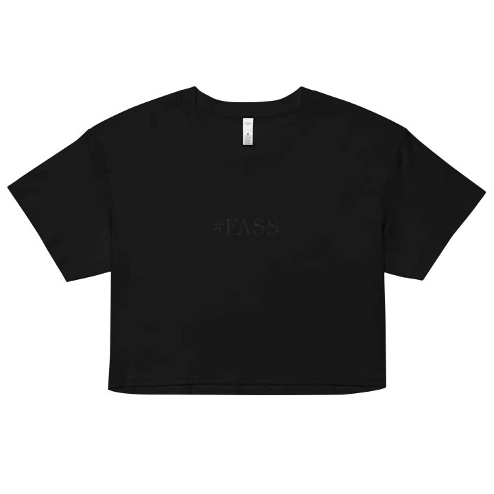 #FASS - Black Crop Top product image (2)