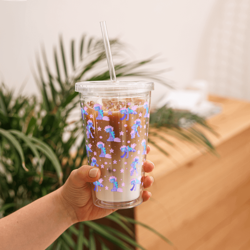 Pastel Razor Plastic Tumbler product image (2)