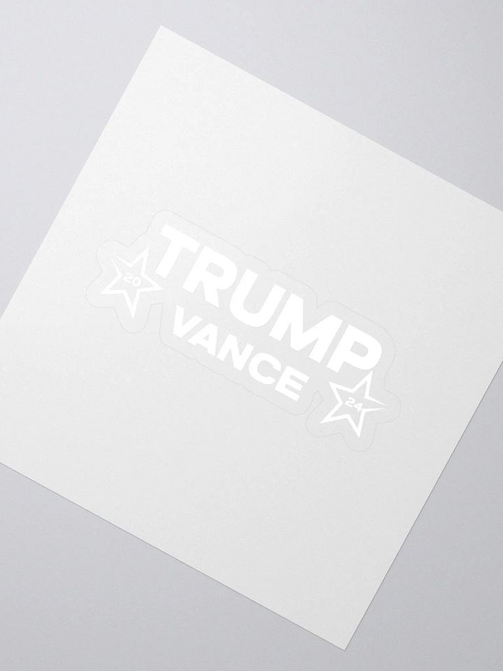 Trump Vance Die Cut Stickers product image (2)