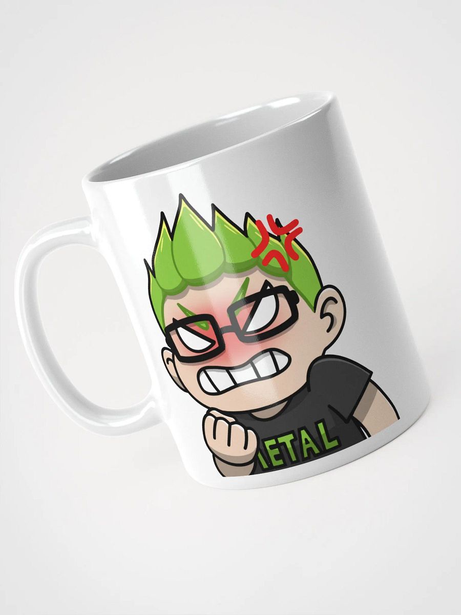Rage Emote Mug (White) product image (1)