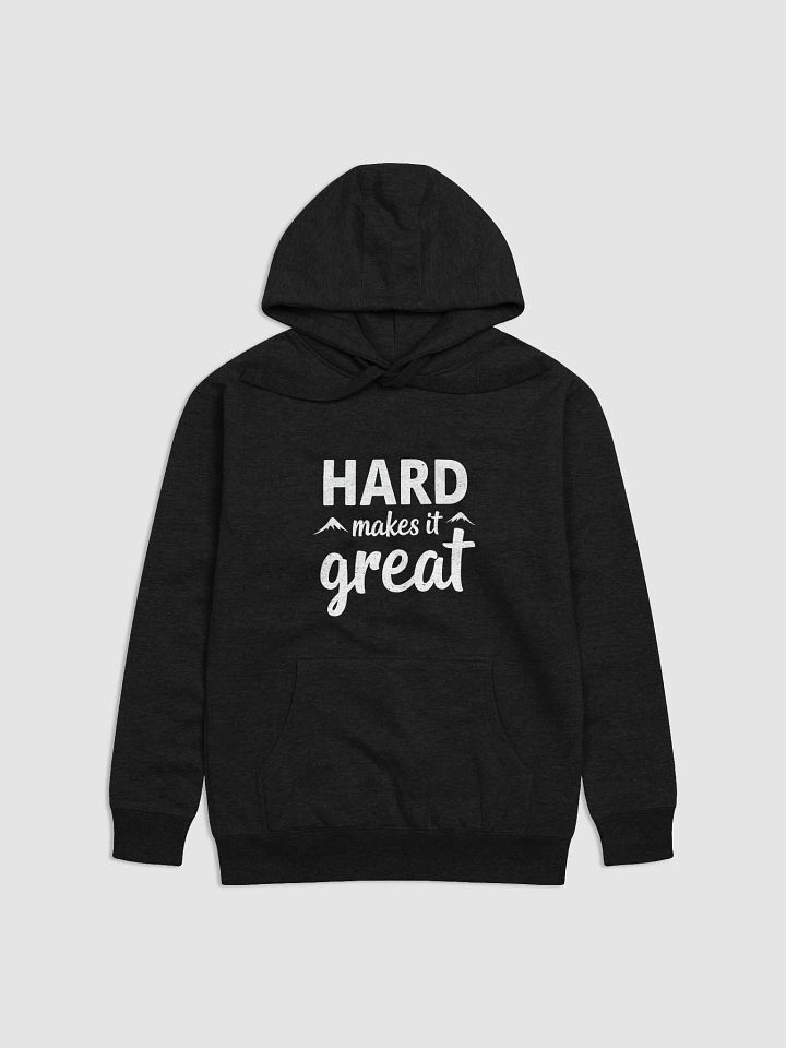 Tom Hanks Inspired Hoodie – ‘It’s the Hard That Makes It Great’ – Empower Your Journey with the Wisdom of a Legend product image (1)