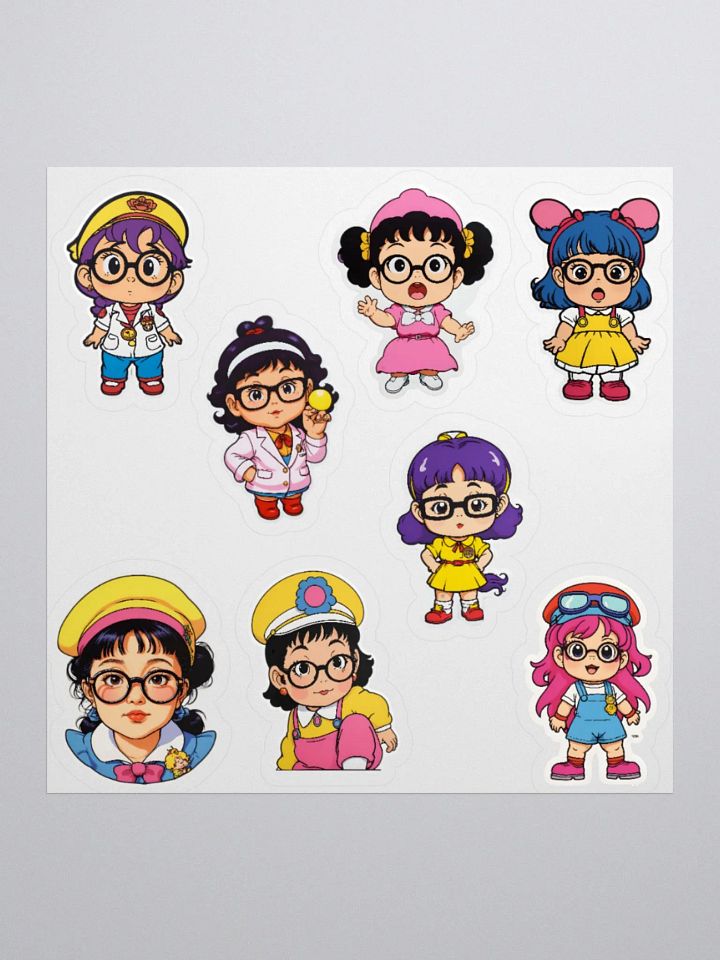 Dr. Slump Arale Chan Style Sticker Collection product image (1)