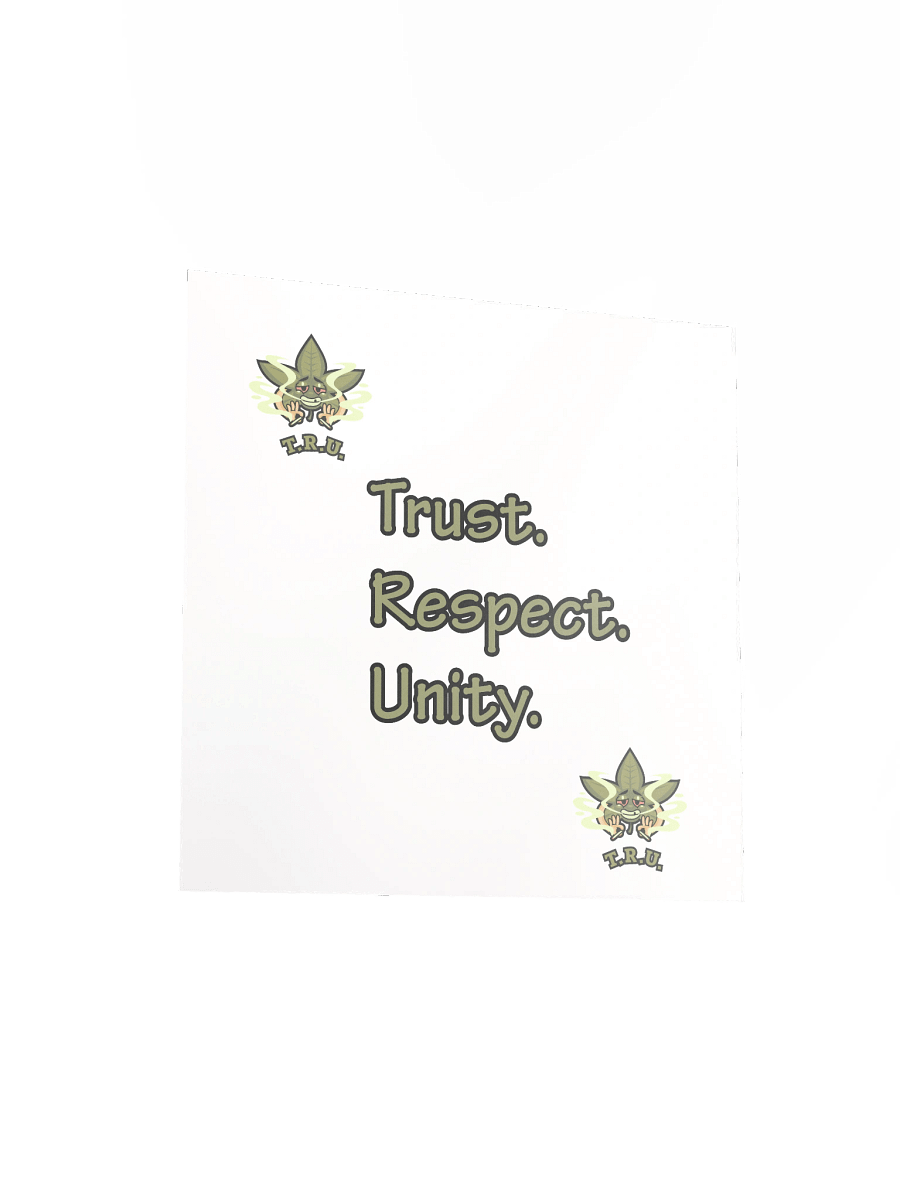 Trust. Respect. Unity. Poster product image (6)