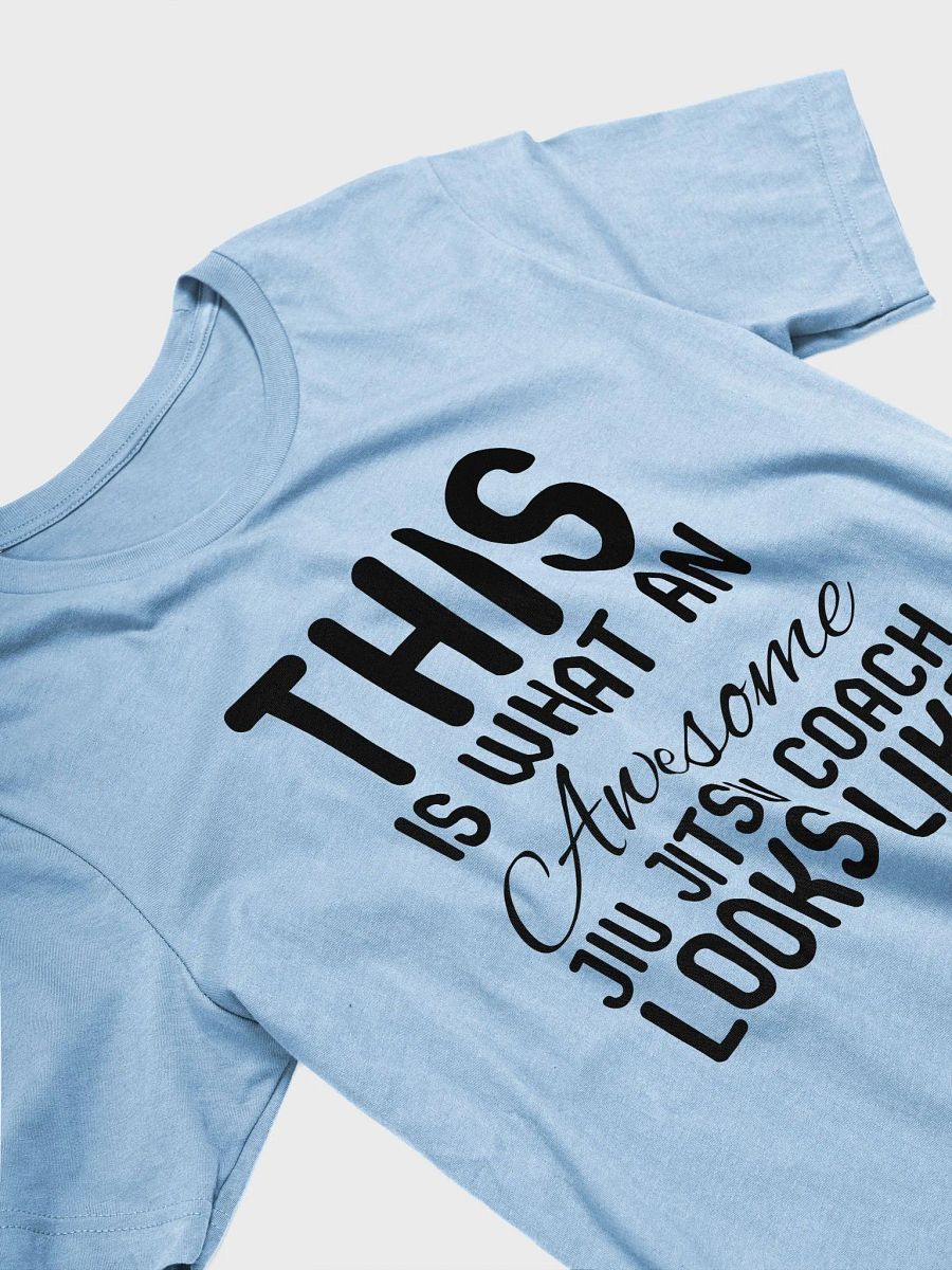Awesome Jiu Jitsu Coach Looks Like This Is What An - Unisex T-shirt Bella Canvas 3001 product image (9)