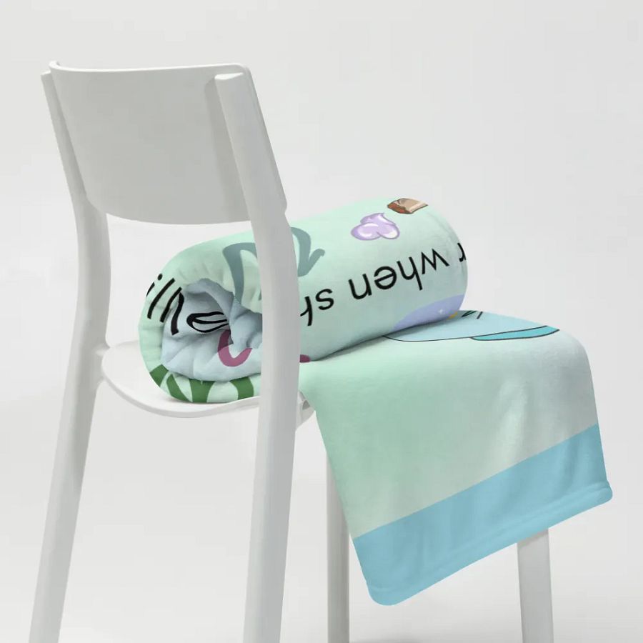 Cutesy Wake and Bake Throw Blanket product image (8)
