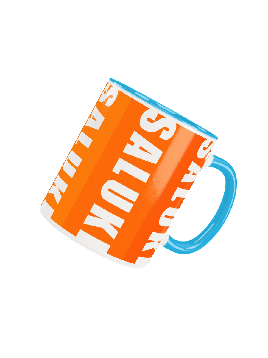 Saluki Orange & Blue 11oz Mug For Saluki Lovers product image (5)