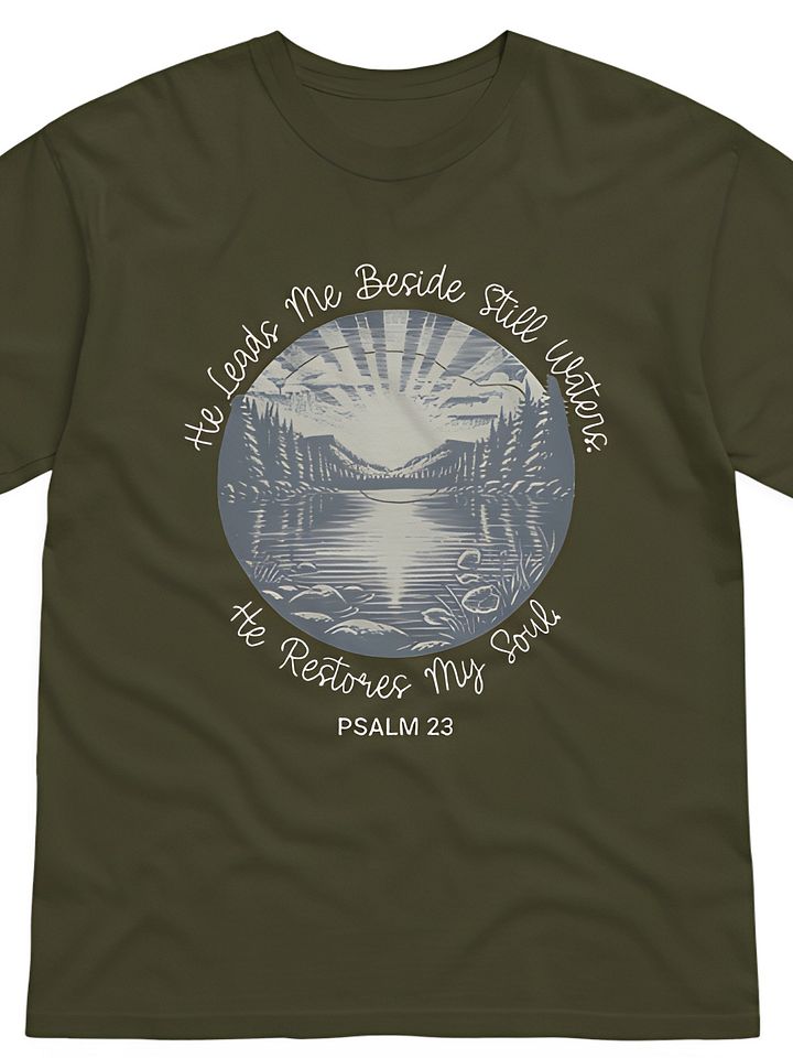 He Leads Me Beside Still Waters Tee product image (1)