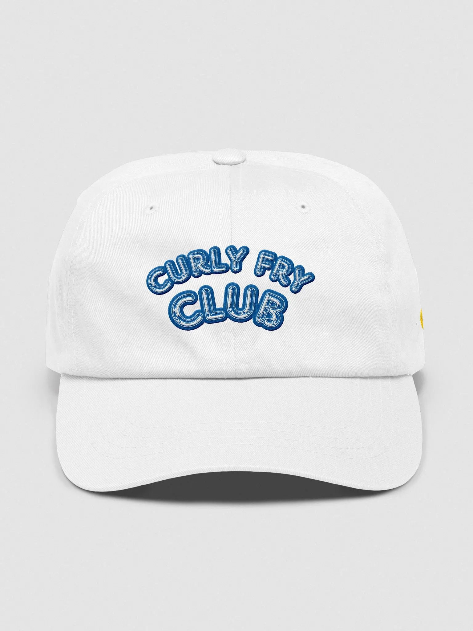 CURLY FRY CLUB classic dad hat product image (2)