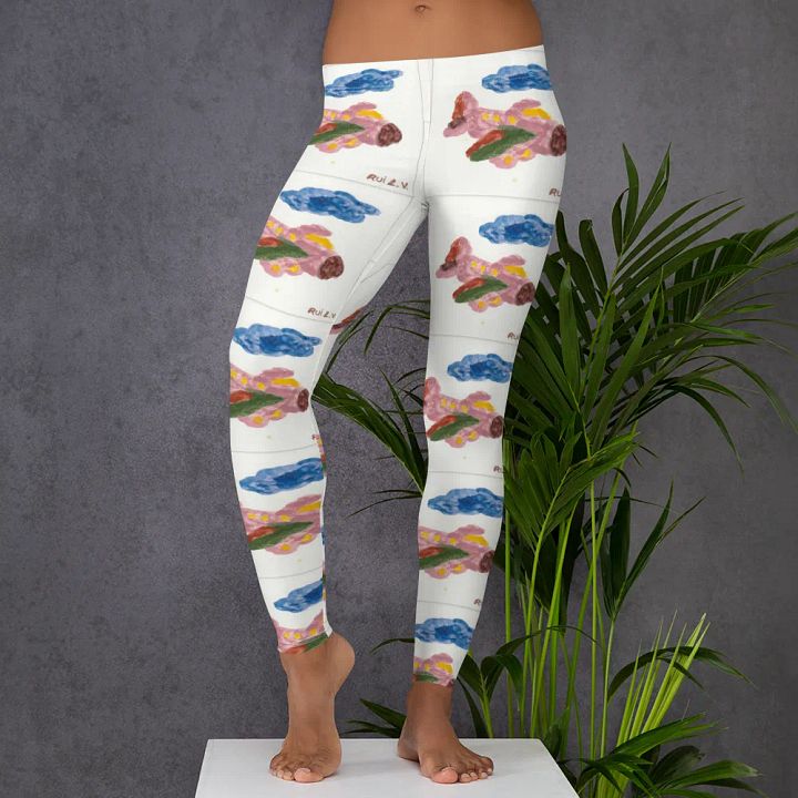 Kid Airplane (All-Over Print Leggings) product image (2)