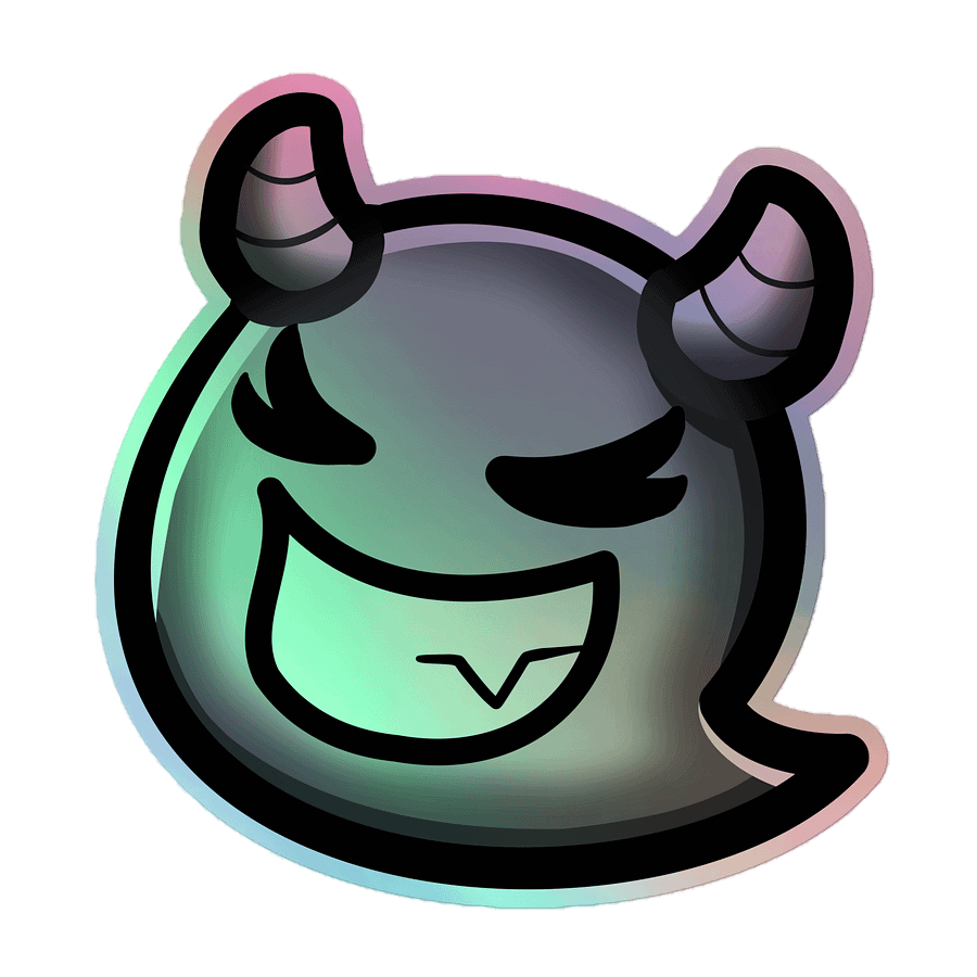 DEVIL Hallowgraphic Sticker product image (2)