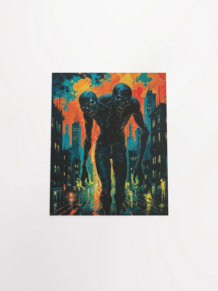 Monstrous Cityscape Poster product image (2)
