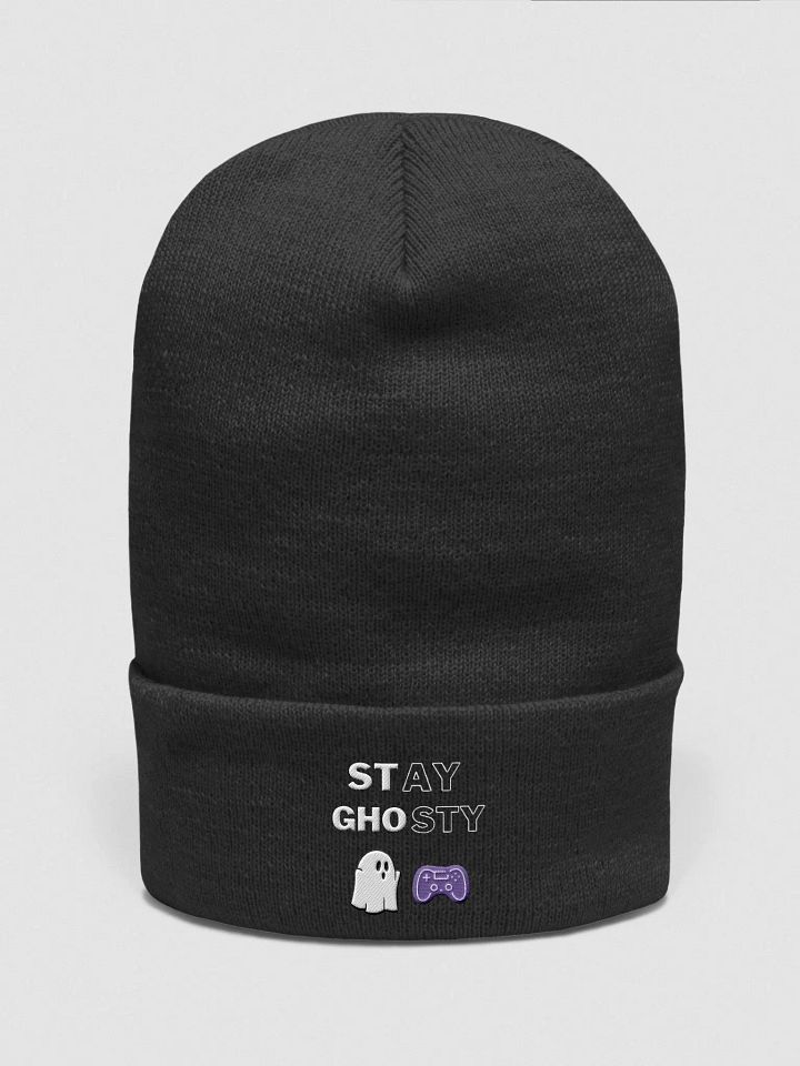 Stay Ghosty Cuffed Gaming Beanie product image (2)