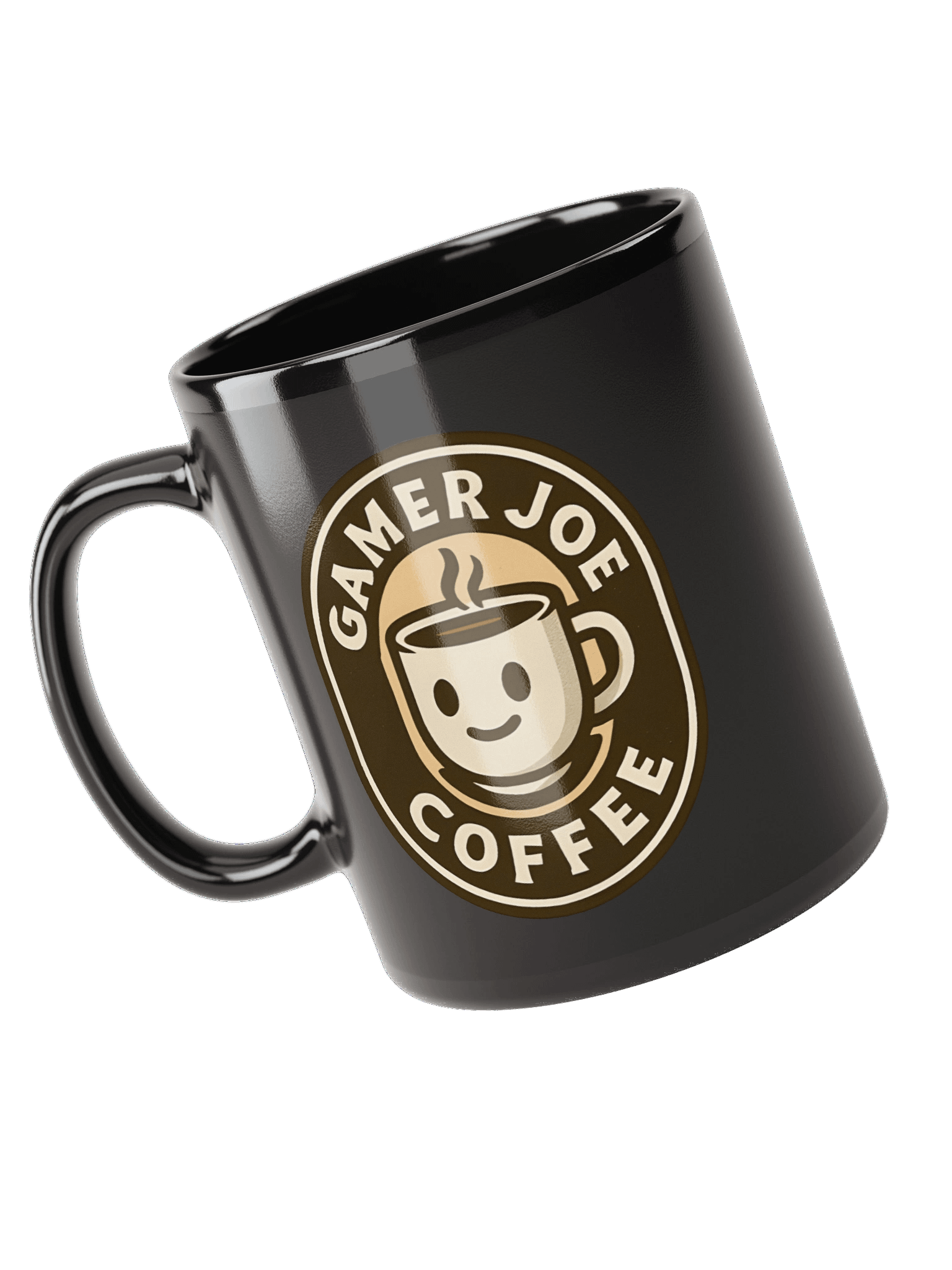 Oh Boy! Black Glossy Mug product image (3)