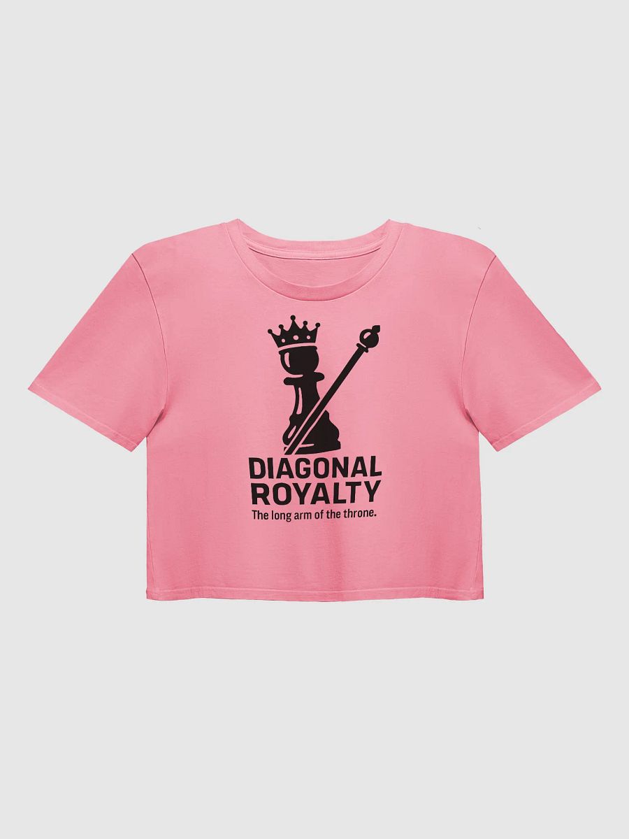 Diagonal Royalty - Women's Premium Crop Top product image (1)
