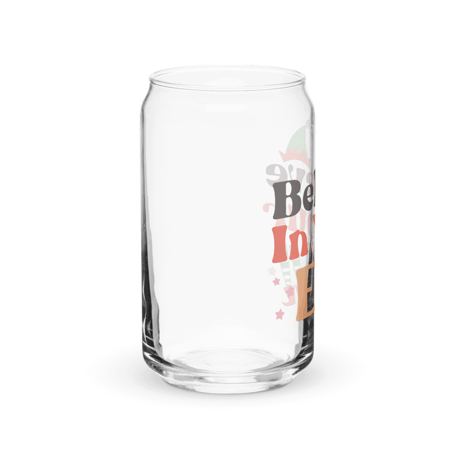 Believe In Your Elf Can-Shaped Glass product image (40)