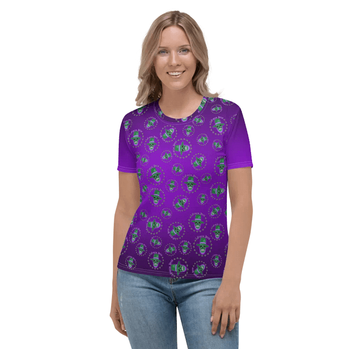 Funky St. Pat Skulls Women's Tee product image (1)