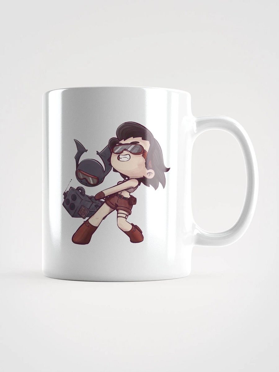 She & Her Pet | White Glossy Mug product image (1)