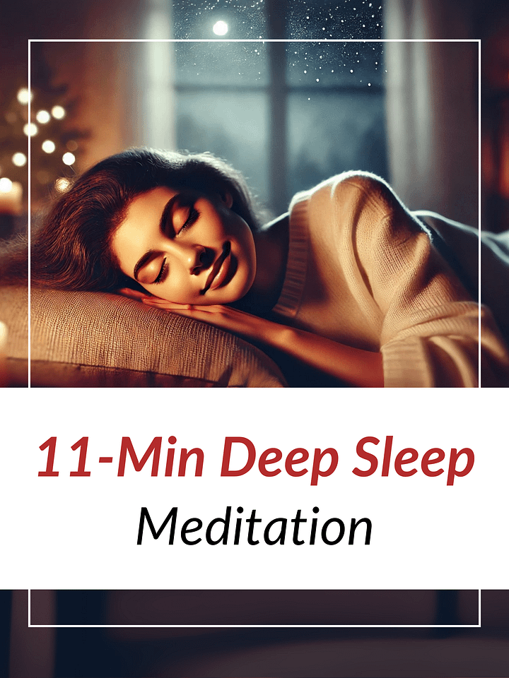 11-Min Deep Sleep Meditation with Subliminal Affirmations & Alpha + Theta Waves product image (1)