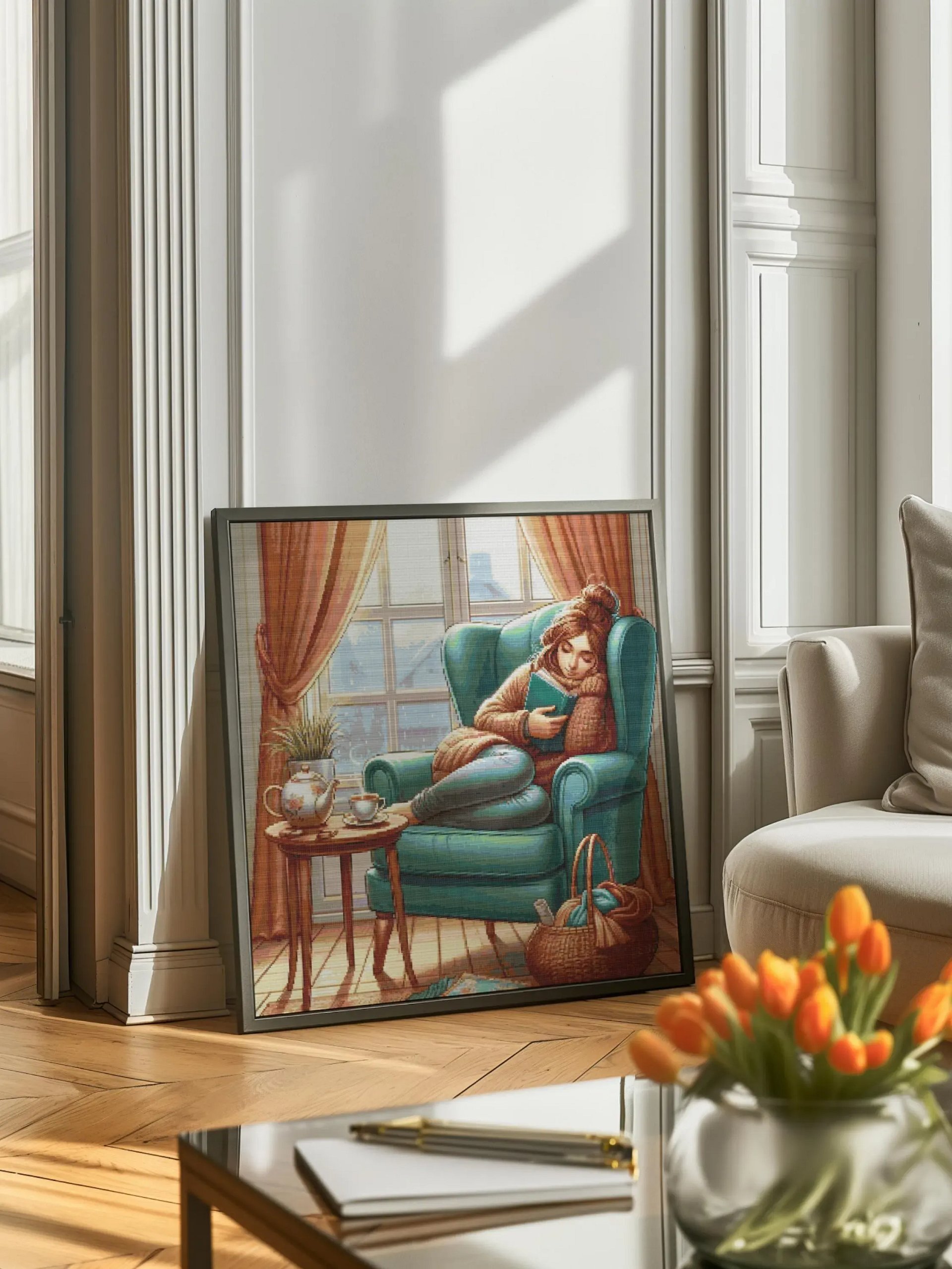 Drowsy Chapters Cross Stitch Pattern product image (6)