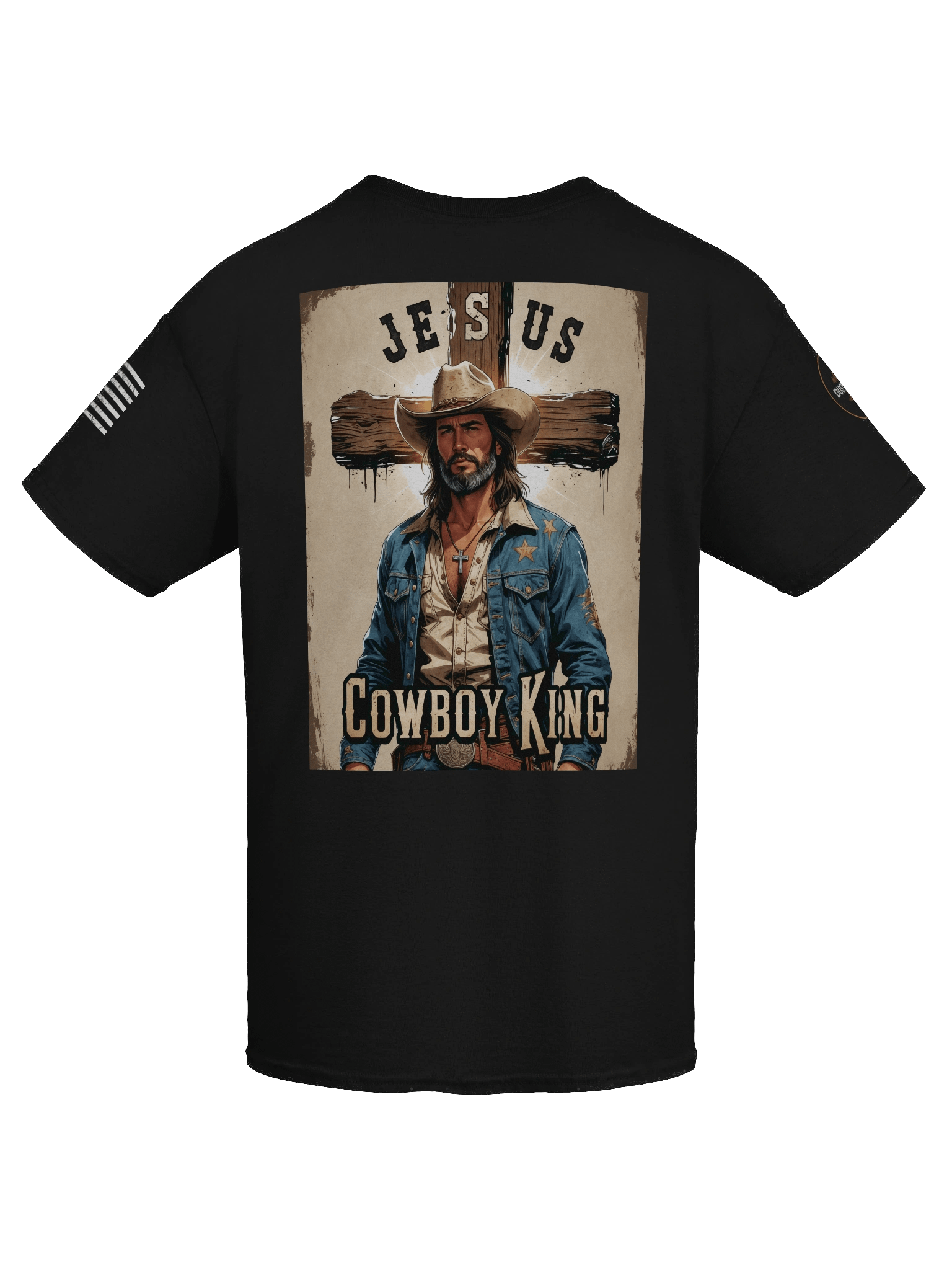 Jesus Cowboy King T-shirt product image (9)