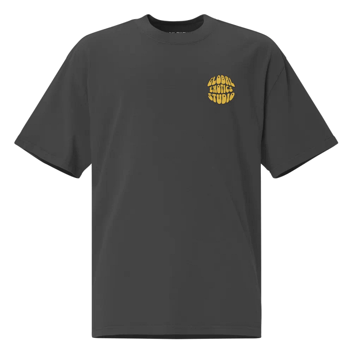 Retro Global Exotics Premium Oversized Boxy, Fit Faded T-Shirt product image (1)