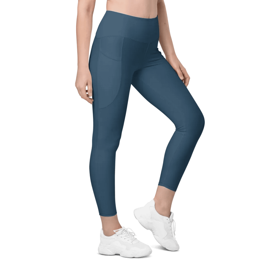 Blu Steel Leggings with Pockets product image (7)
