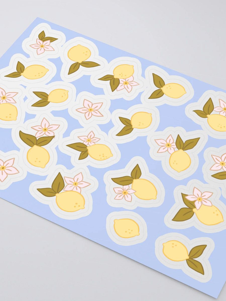 Lemon Blossom Delight Sticker Sheet product image (4)