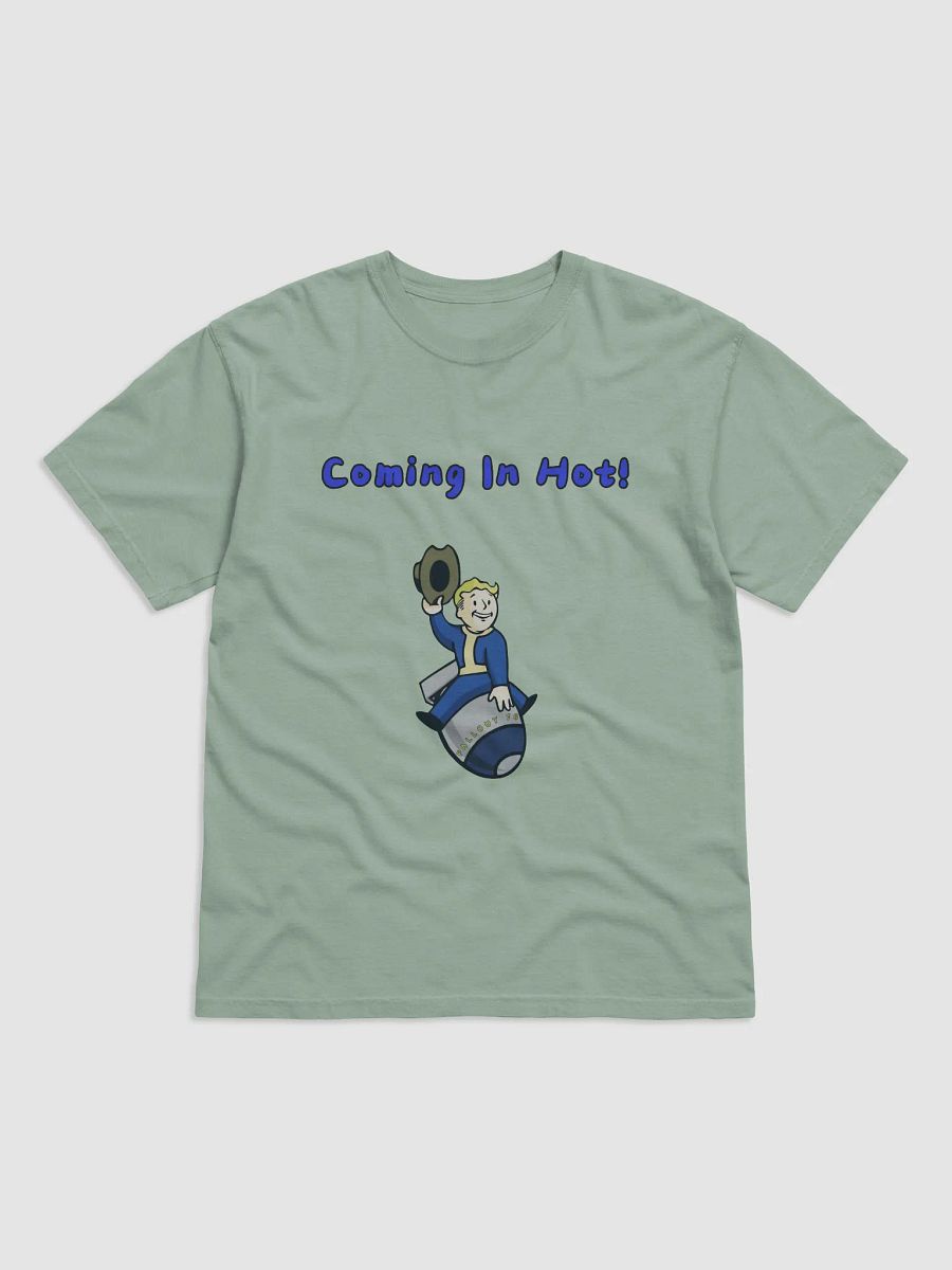 Coming In Hot! Vault Boy Nuke Rider T-Shirt product image (3)