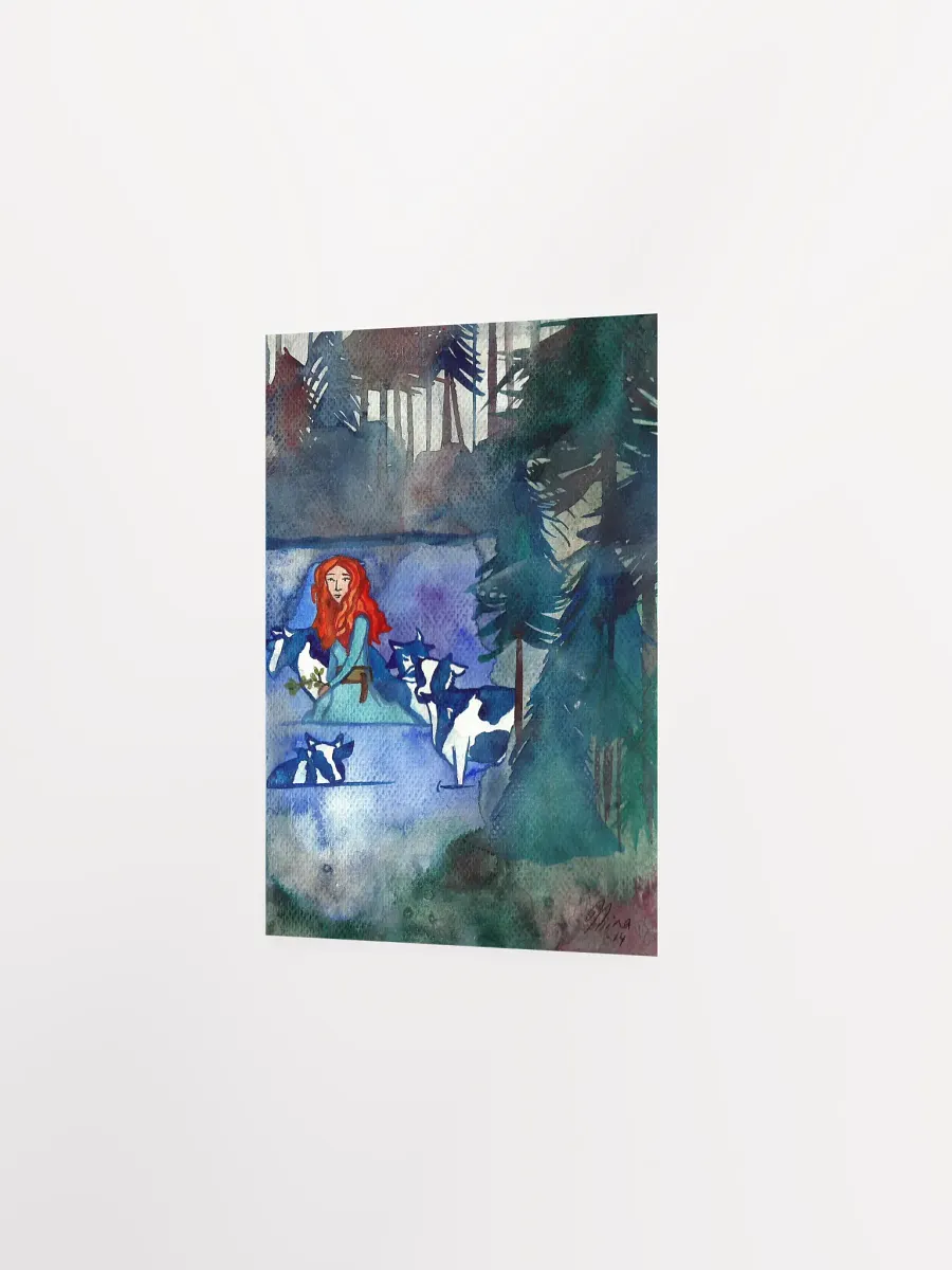 Vellamo And The Magic Cows Art Print product image (6)