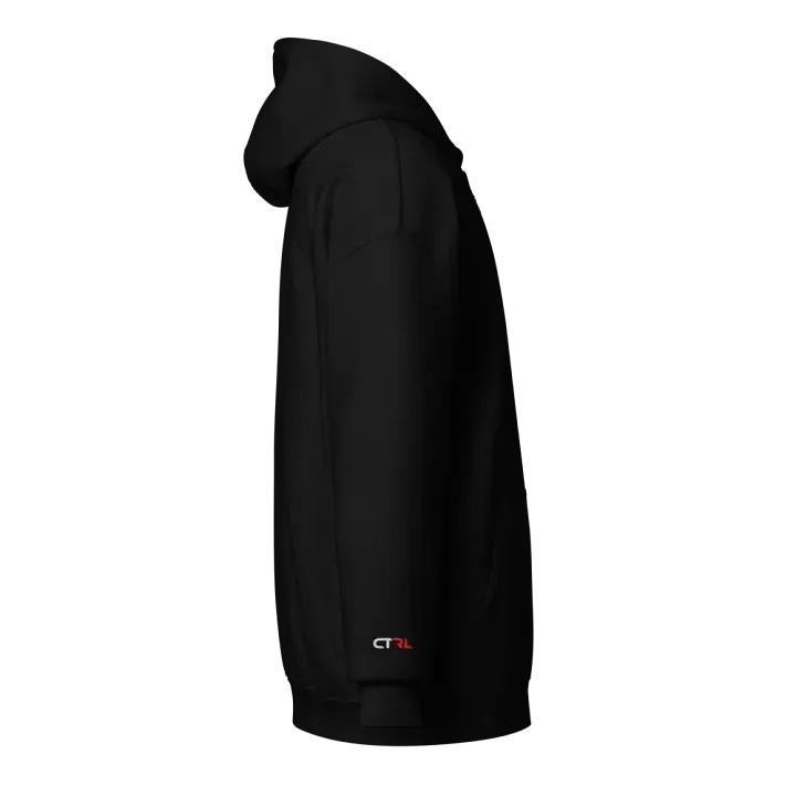 CTRL Zip Hoodie (white logo) product image (2)