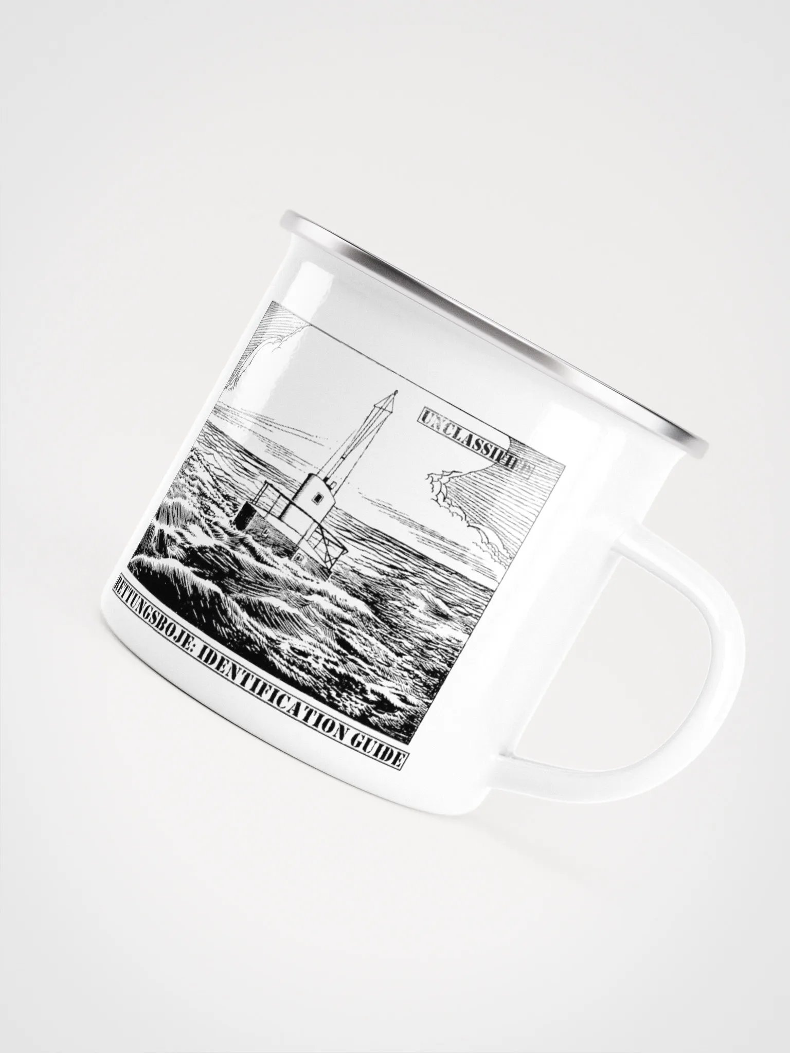 Rettungsboje Identification Enamel Mug product image (5)
