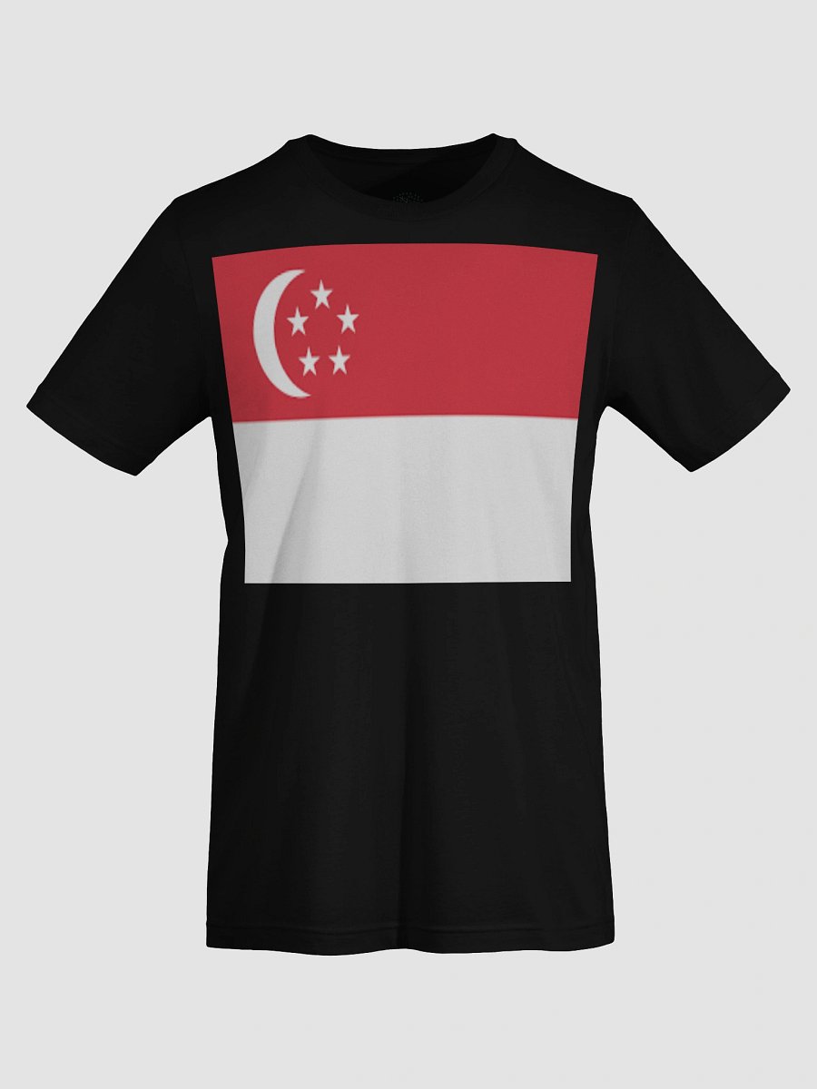 Singapore Flag Unisex Supersoft T-Shirt - Exclusive Design product image (71)