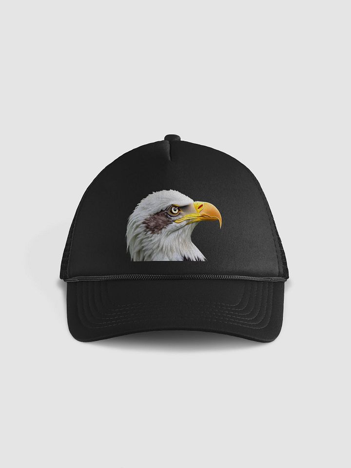 Rarest of Wings: Valucap VC700 Trucker Hat with Leucistic Bald Eagle product image (1)