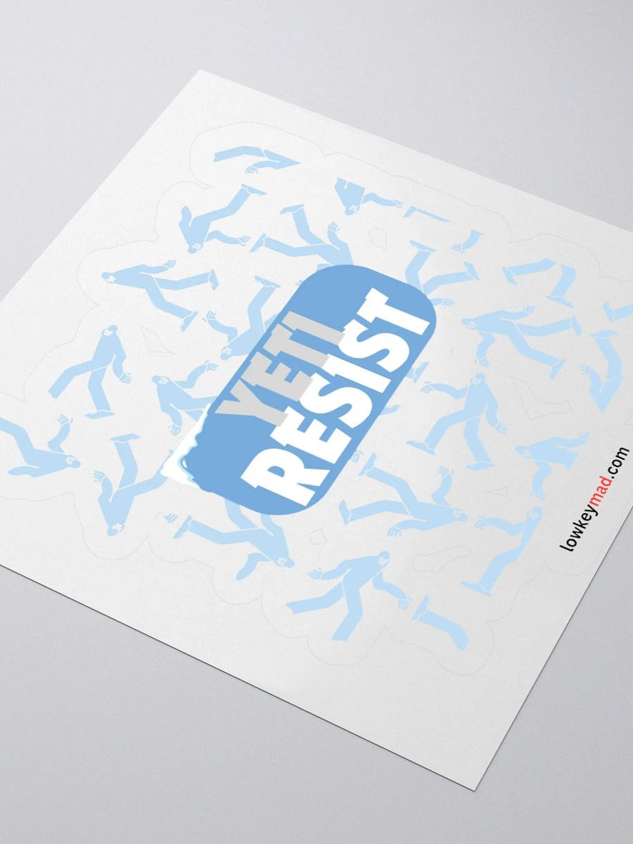 Yeti March to Resist Sticker product image (6)