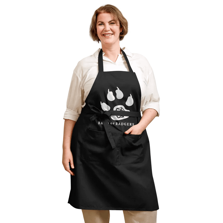 Black Organic Cotton Apron product image (12)