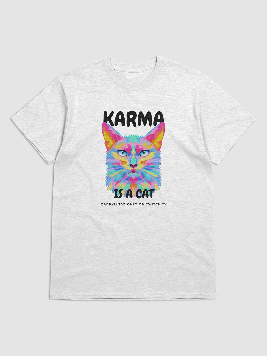 karma is a cat shirt product image (4)