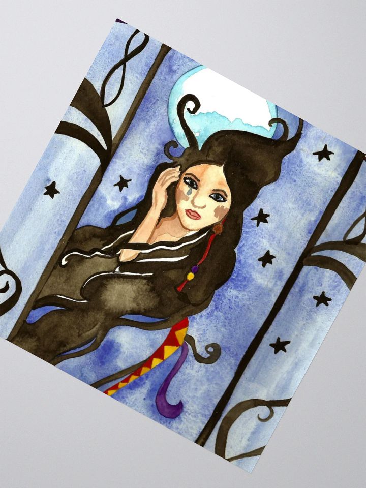 Kuutar Goddess Of The Moon Sticker product image (3)