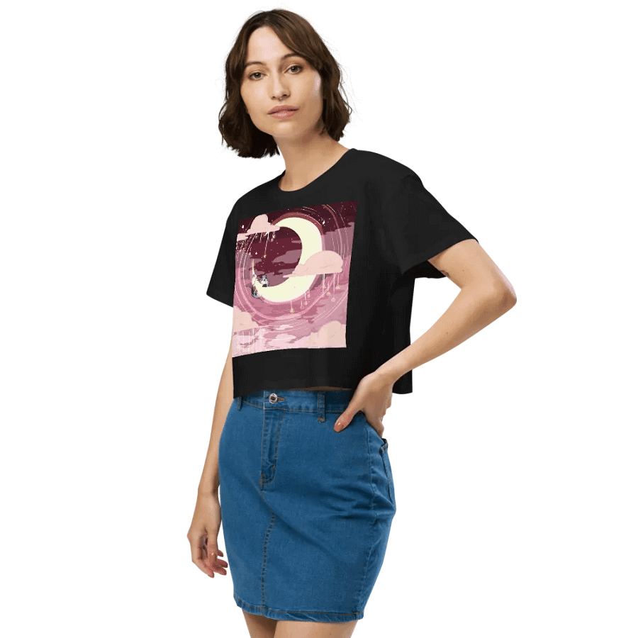 Cotton Candy Skies Crop Tee product image (3)