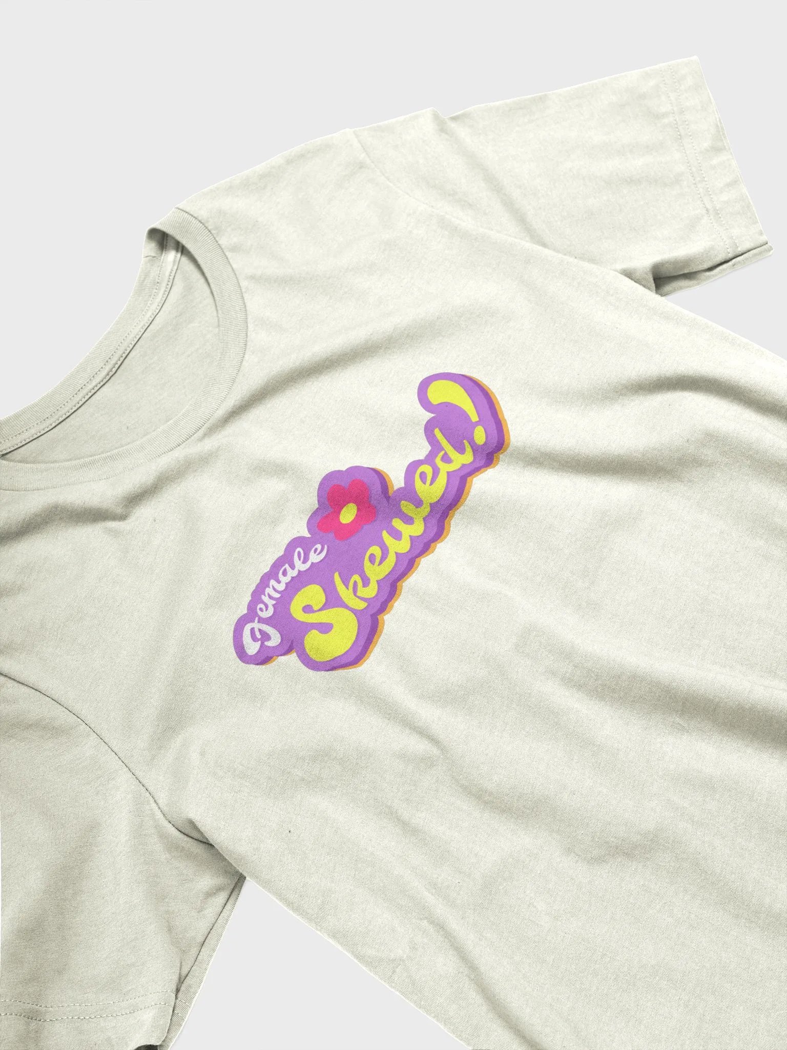 Female Skewed! - Unisex Supersoft Tee product image (6)
