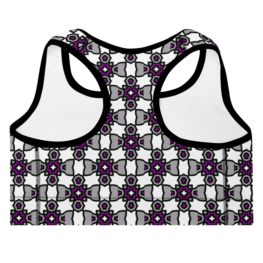 Asexual Abstract (2) - Padded Sports Bra product image (4)