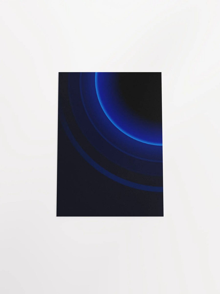 Blue Pulse Poster product image (27)