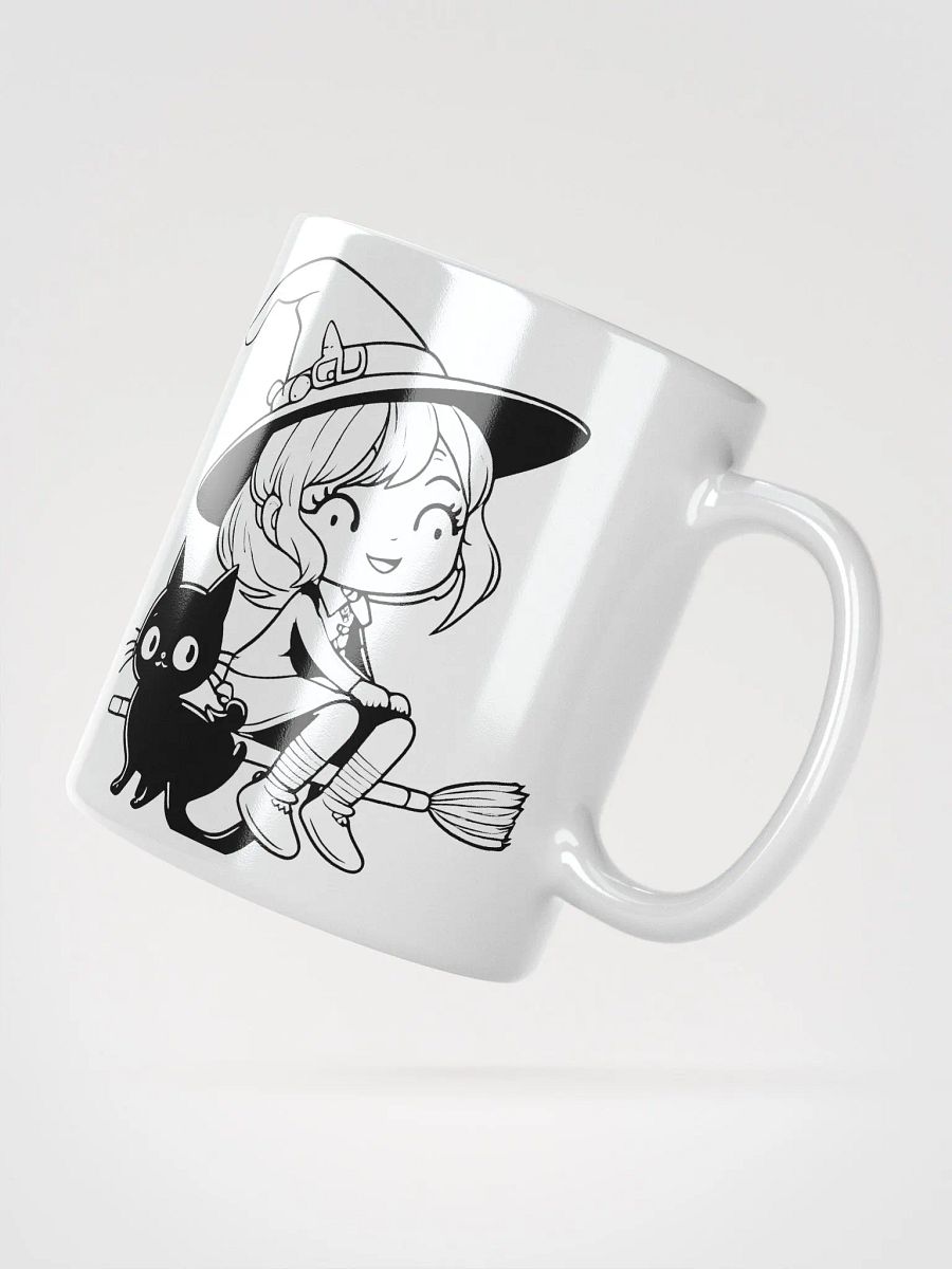 Little Witch & Black Cat Mug product image (6)