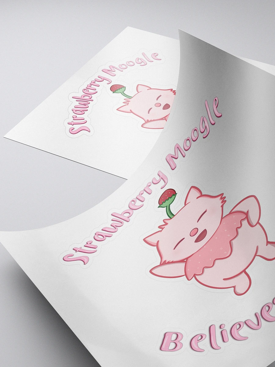 Strawberry Moogle Believes In You stickers product image (4)