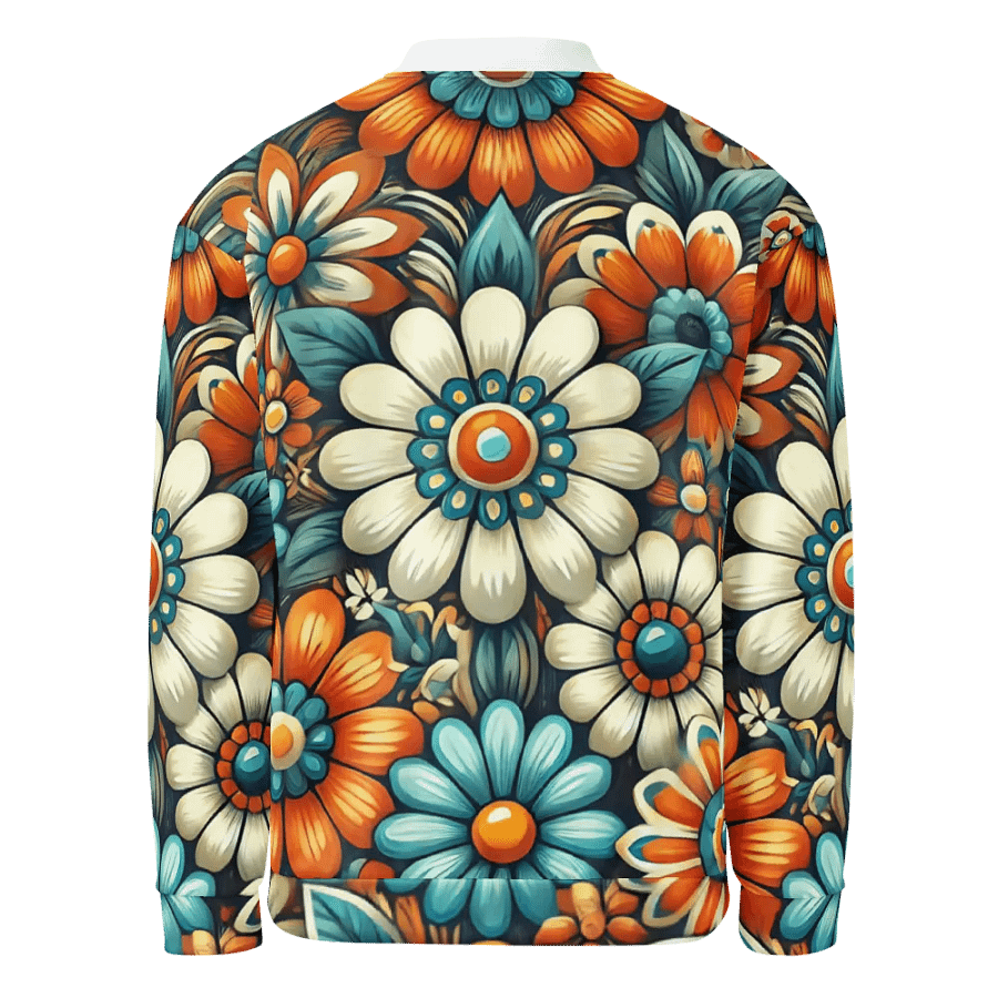 Floral Fusion All-Over Bomber Jacket product image (2)