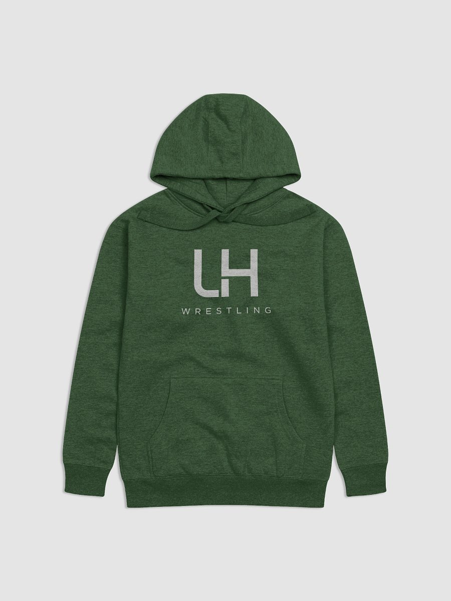 Locker Heat printed hoodie green product image (1)