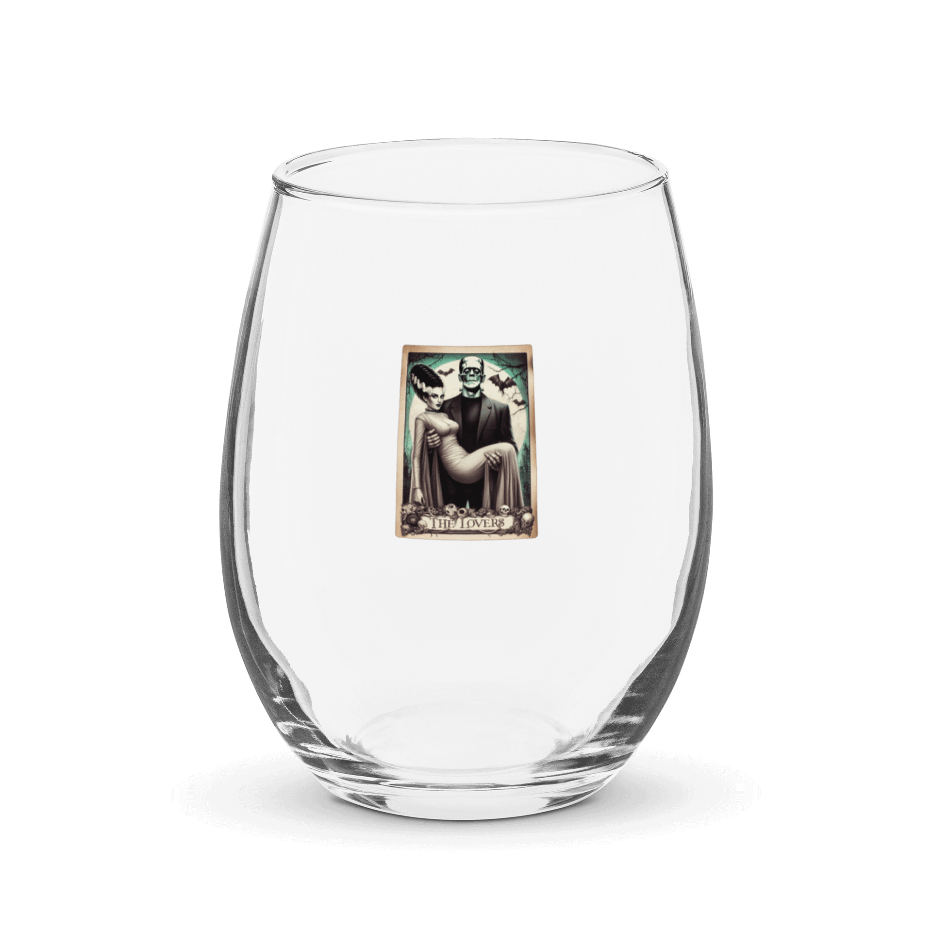 Gothic Lovers Stemless Wine Glass product image (1)