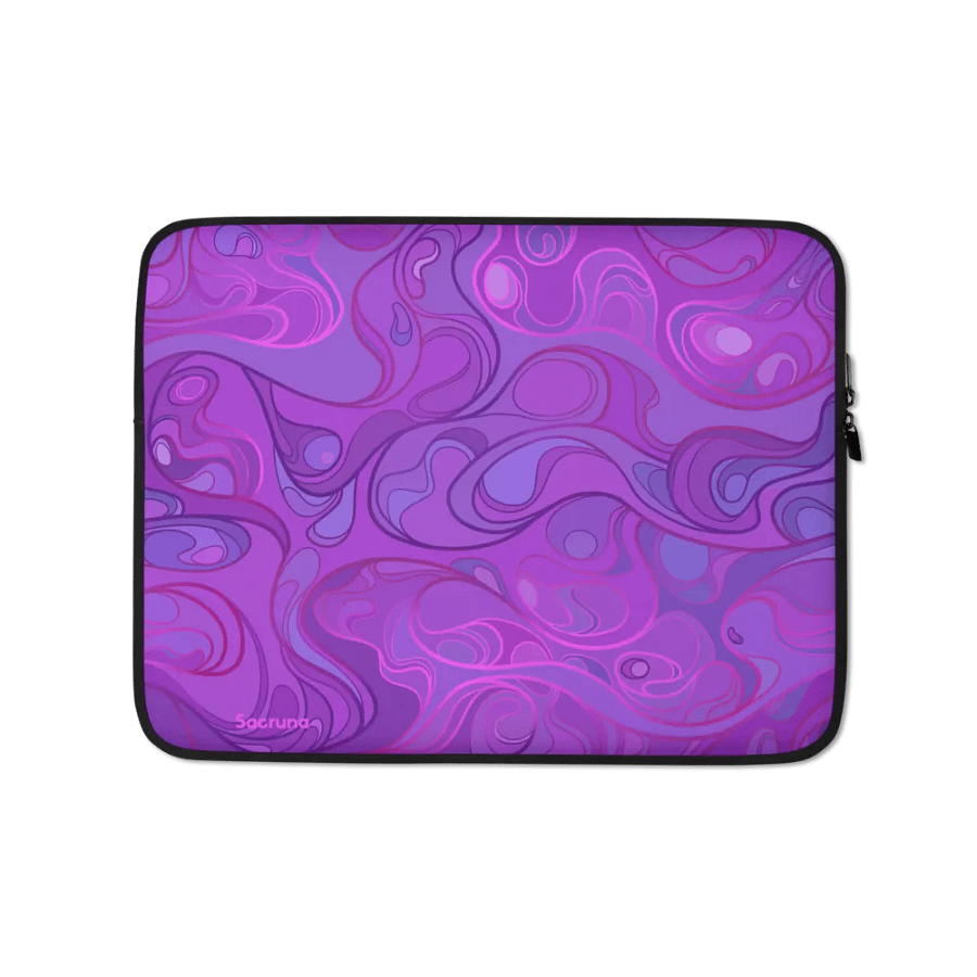 PURPLE SWIRL - Laptop Sleeve product image (1)