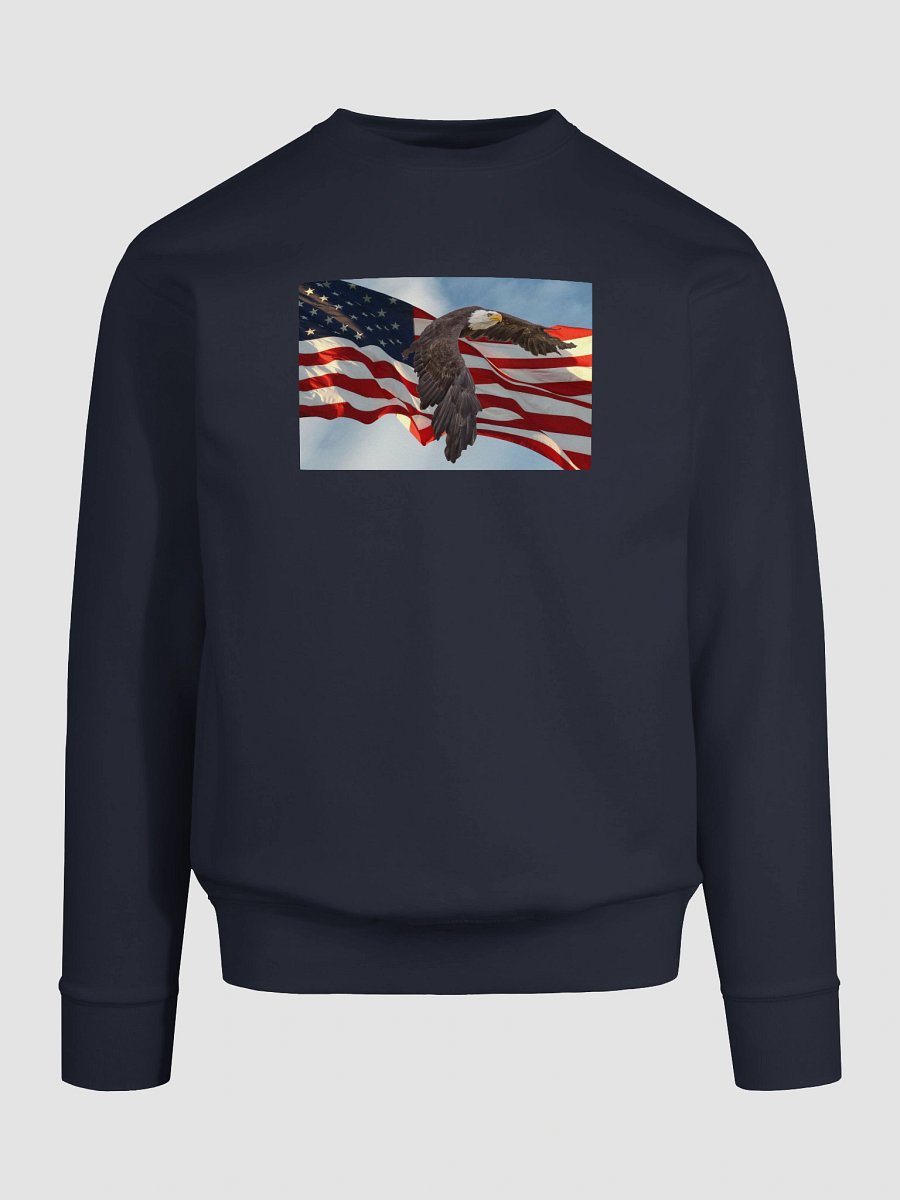 Floral Swirl Logo Premium Sweatshirt for Men product image (5)